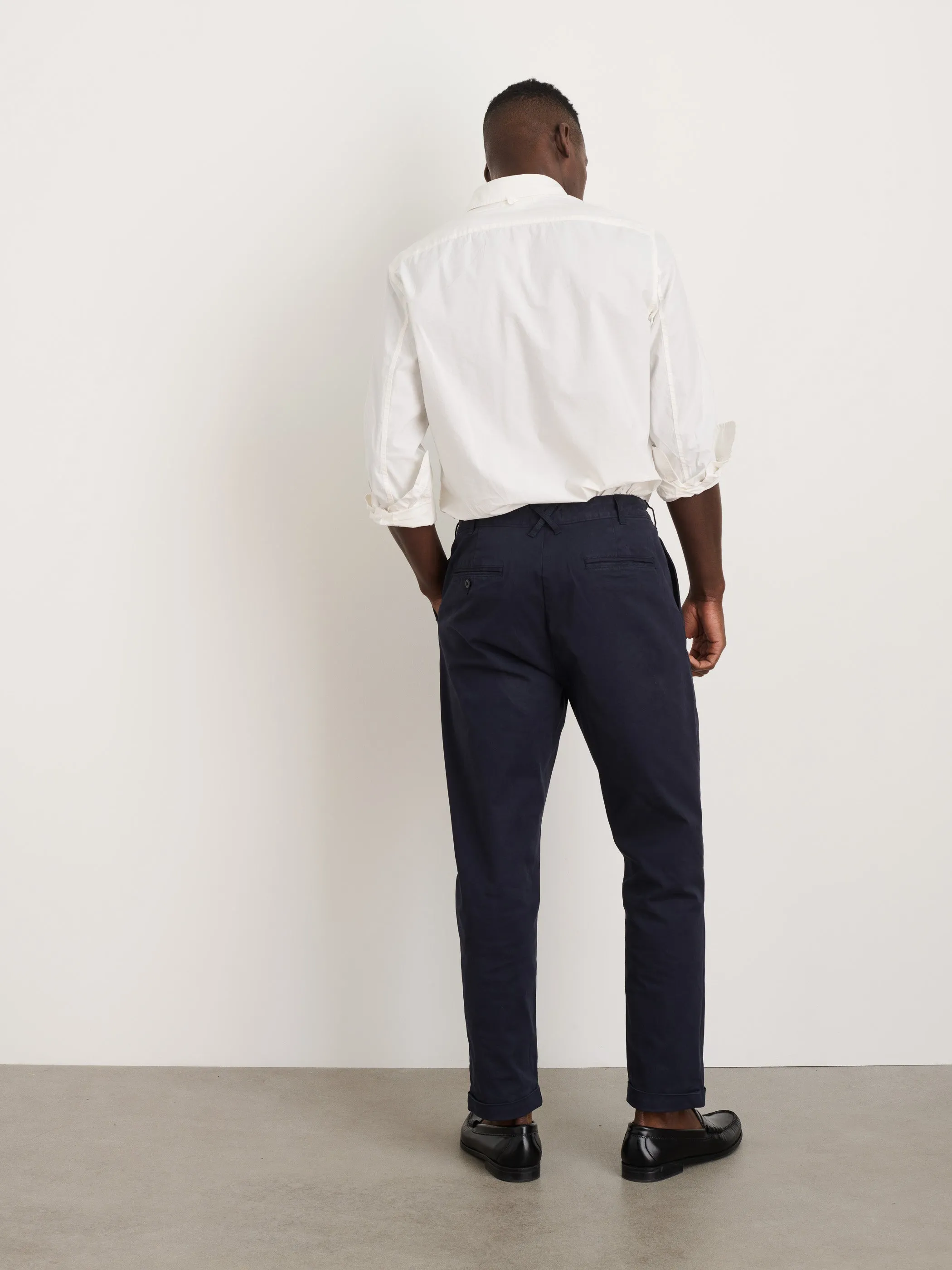 Standard Pleated Pant in Chino