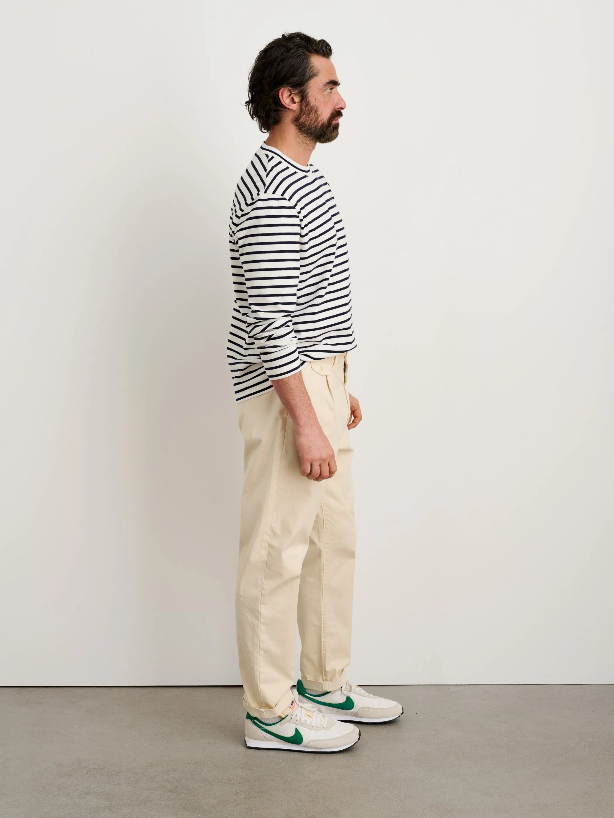 Standard Pleated Pant in Chino