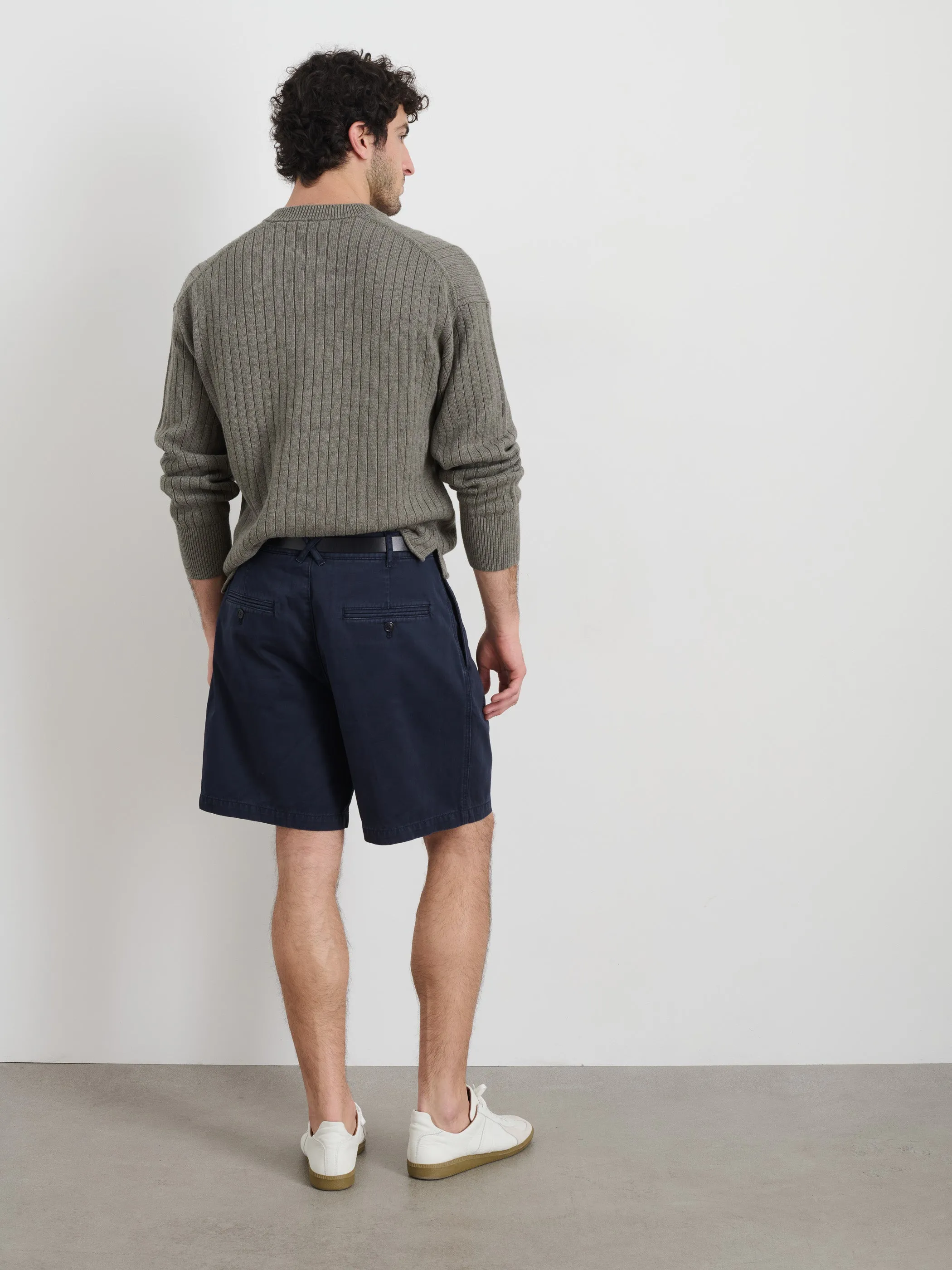 Standard Pleated Short In Chino