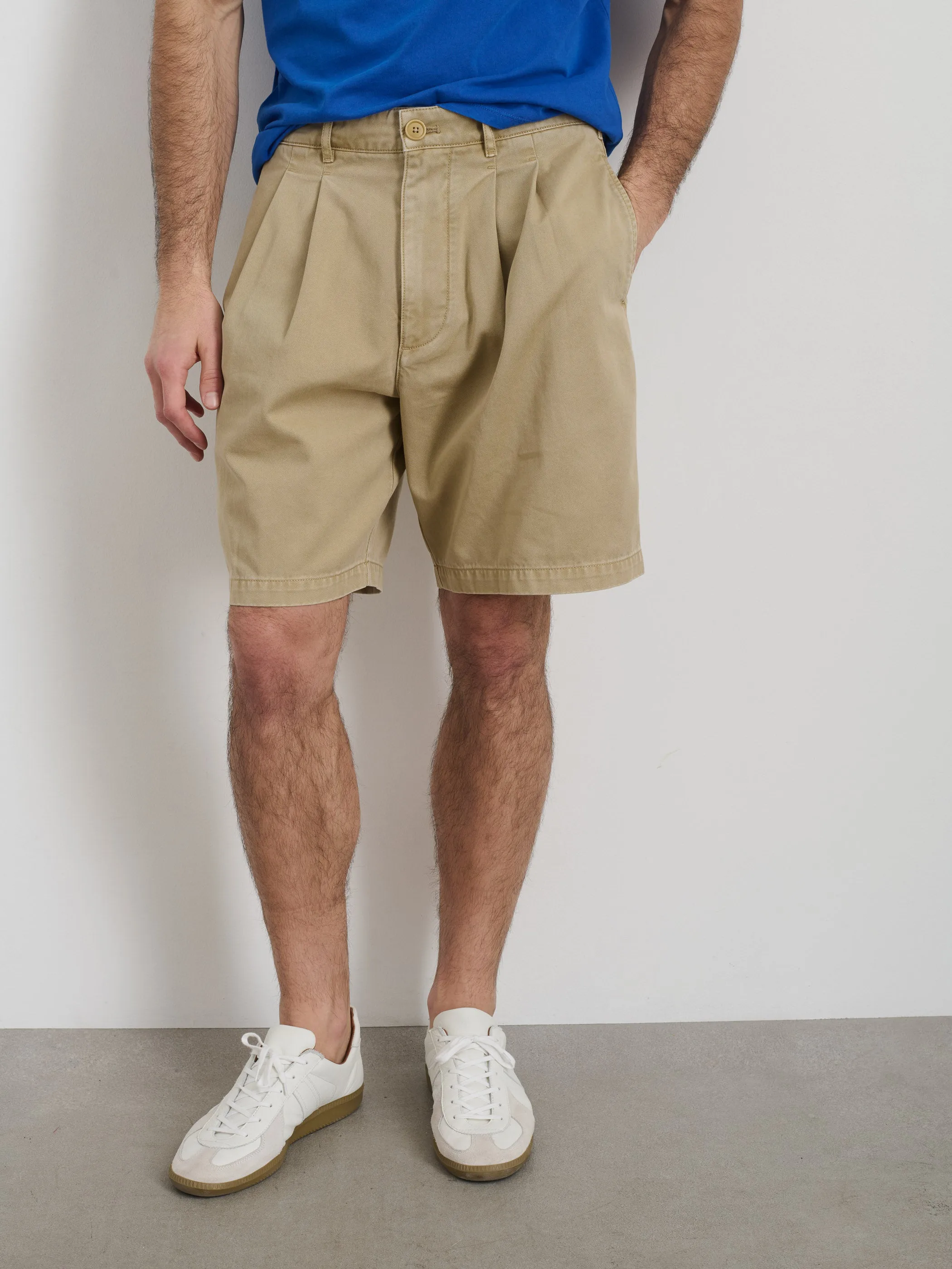 Standard Pleated Short In Chino