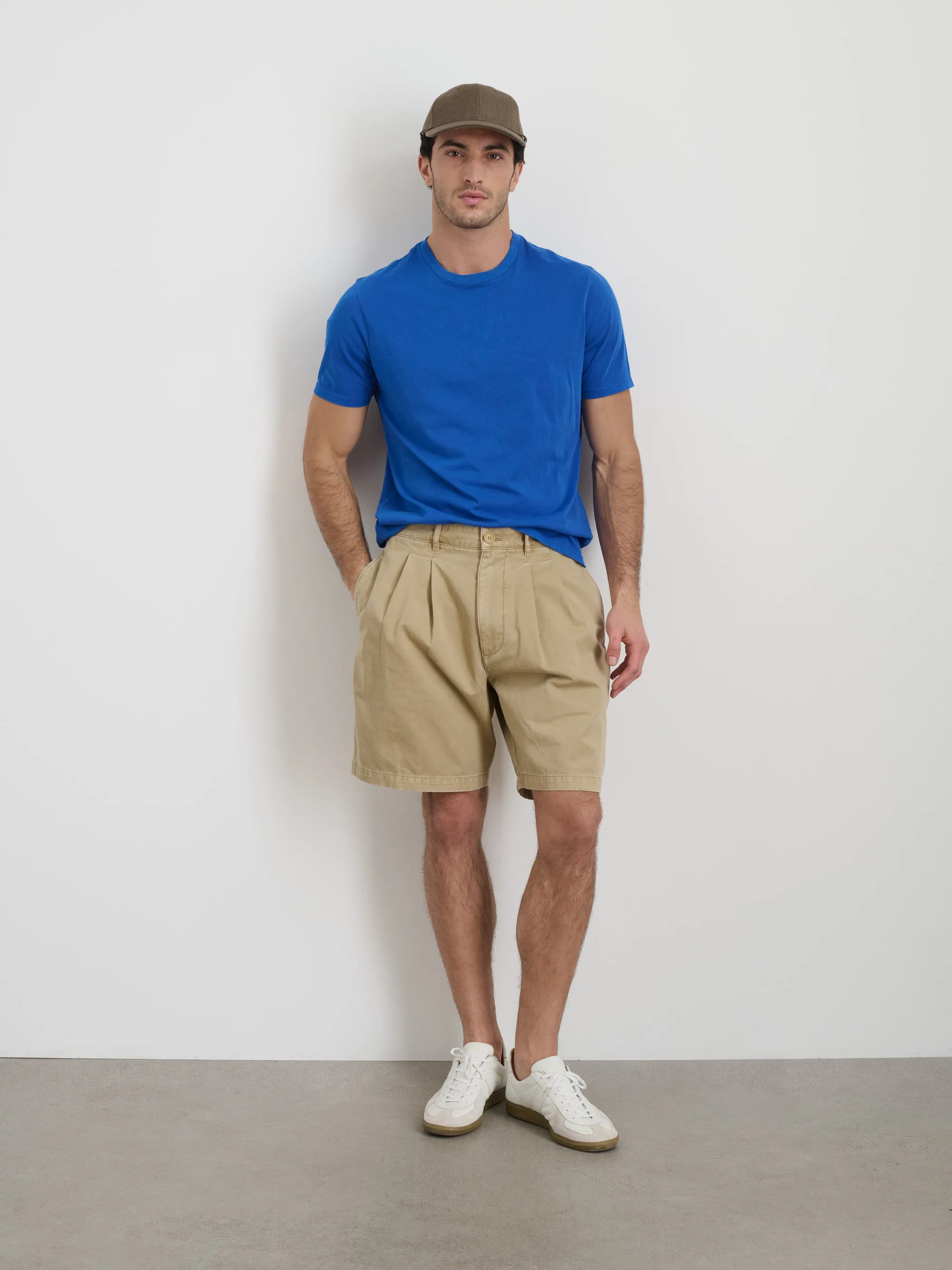 Standard Pleated Short In Chino