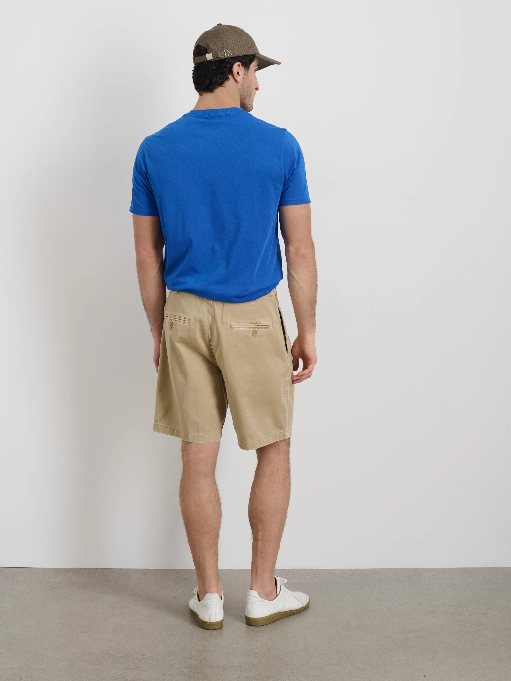 Standard Pleated Short In Chino