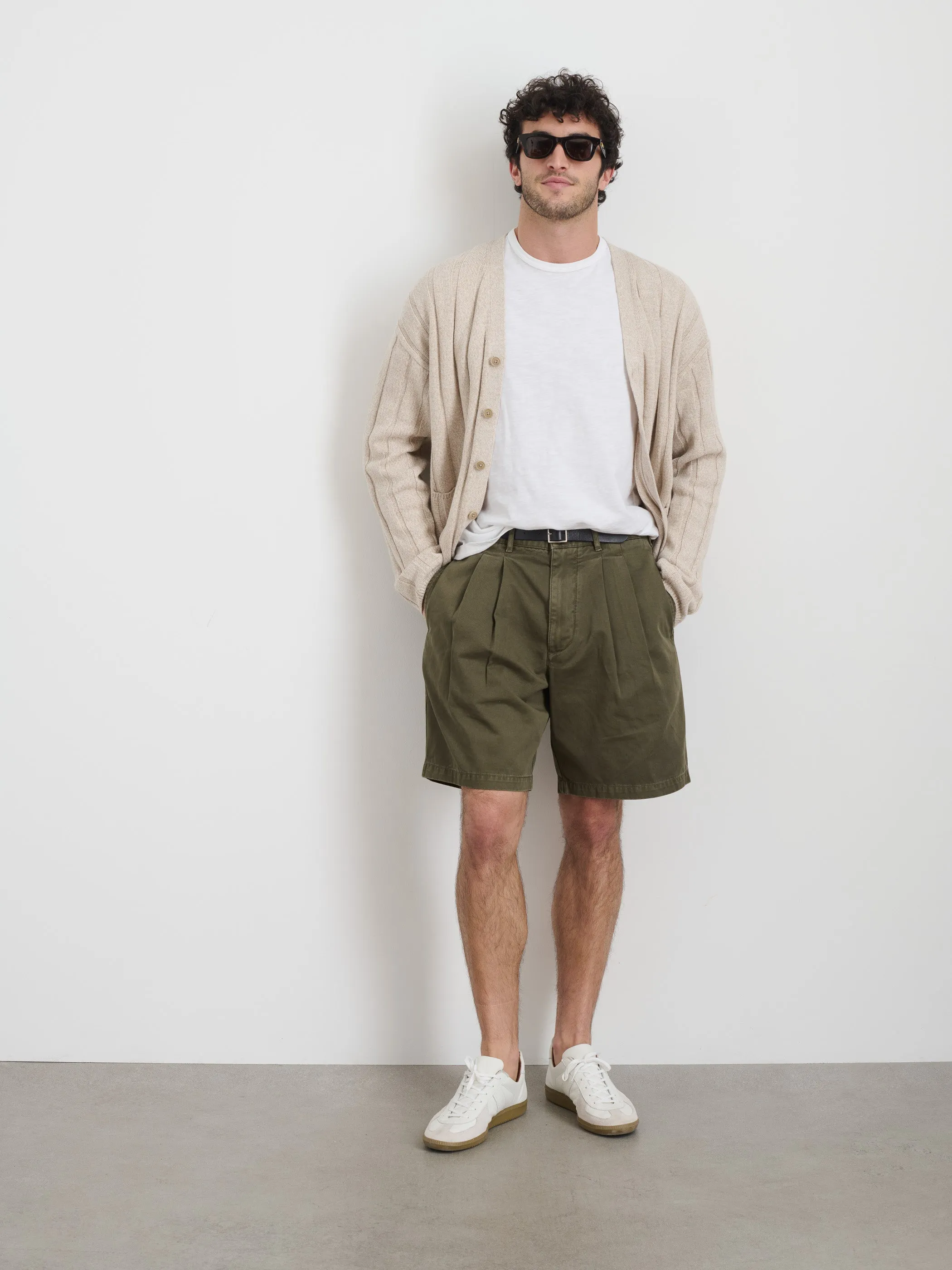Standard Pleated Short In Chino