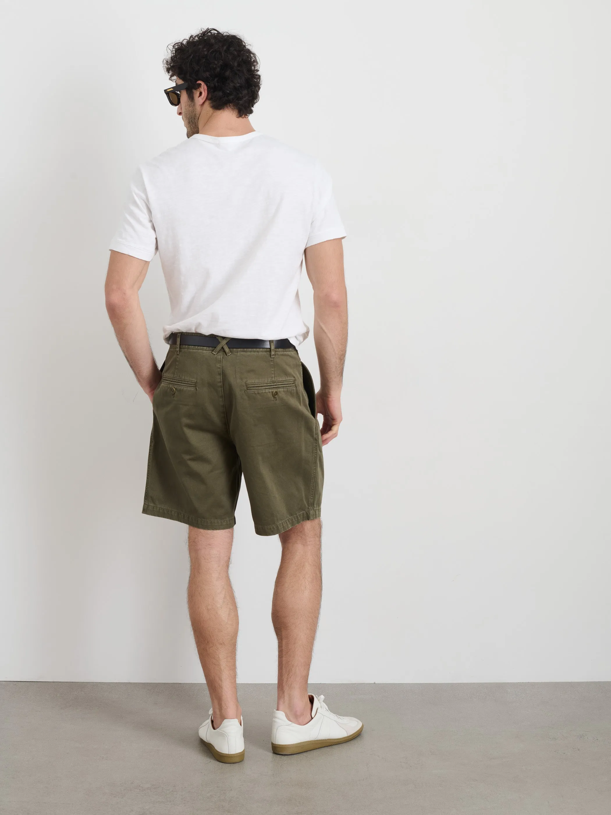 Standard Pleated Short In Chino