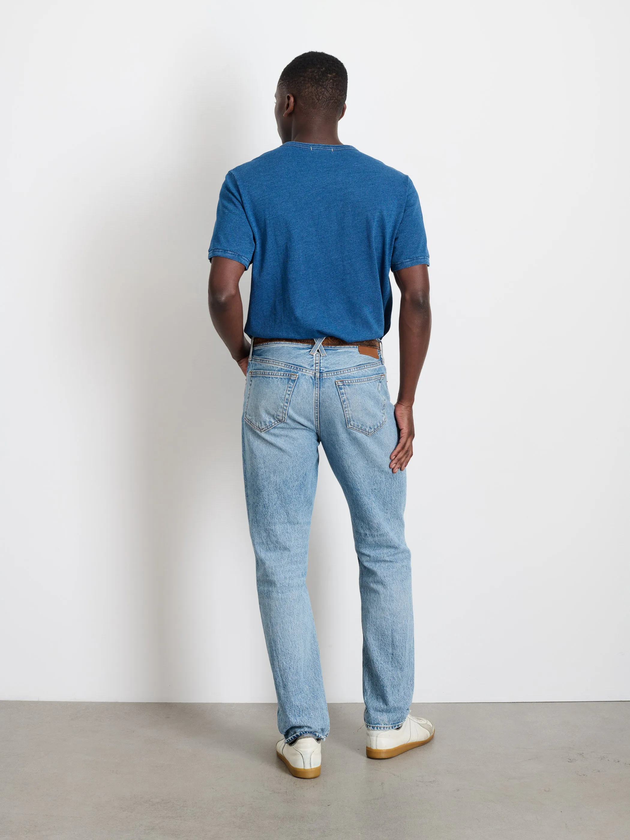 Standard T-Shirt in Indigo Slub Cotton