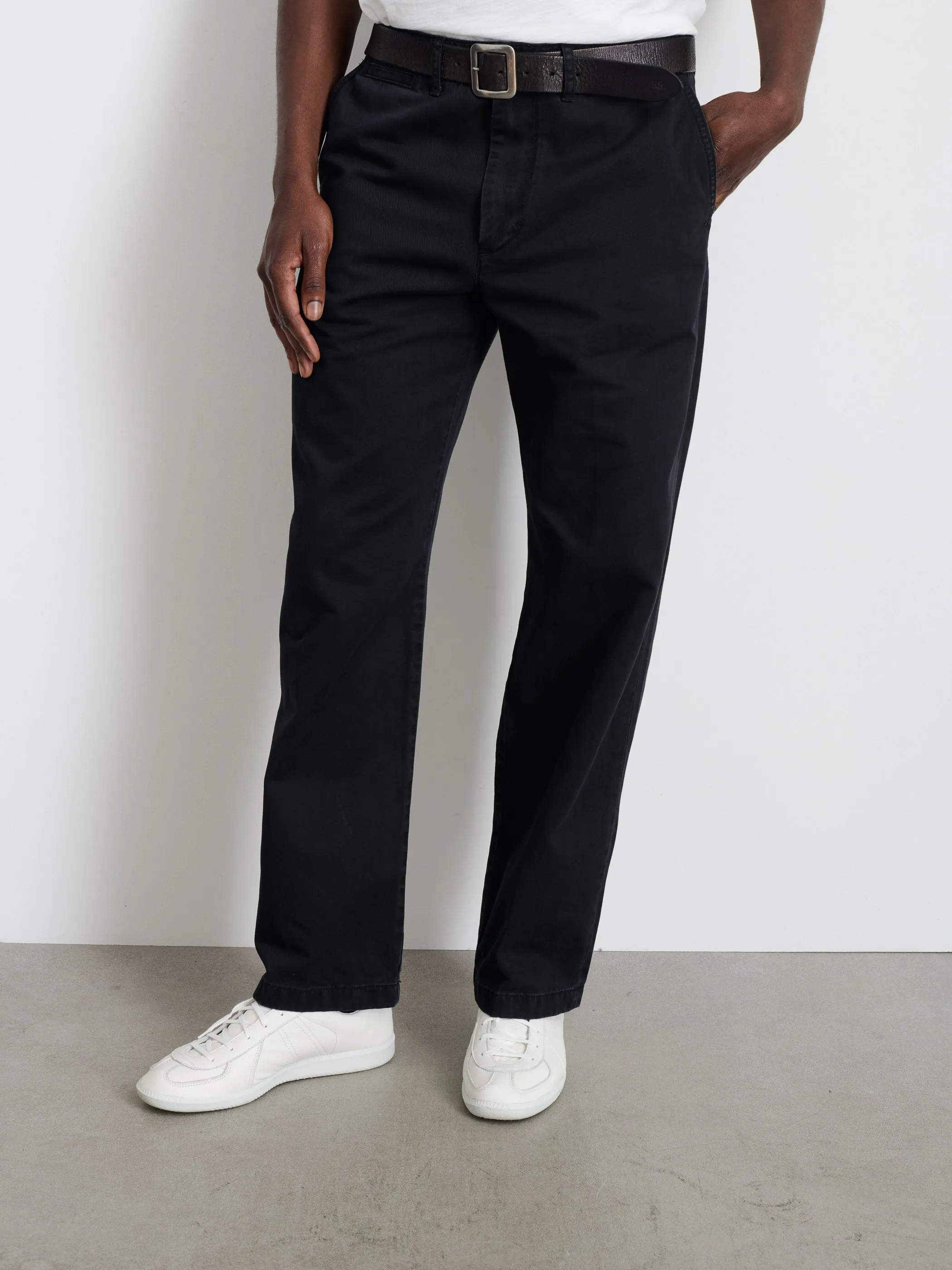 Straight Leg Pant In Vintage Wash Chino