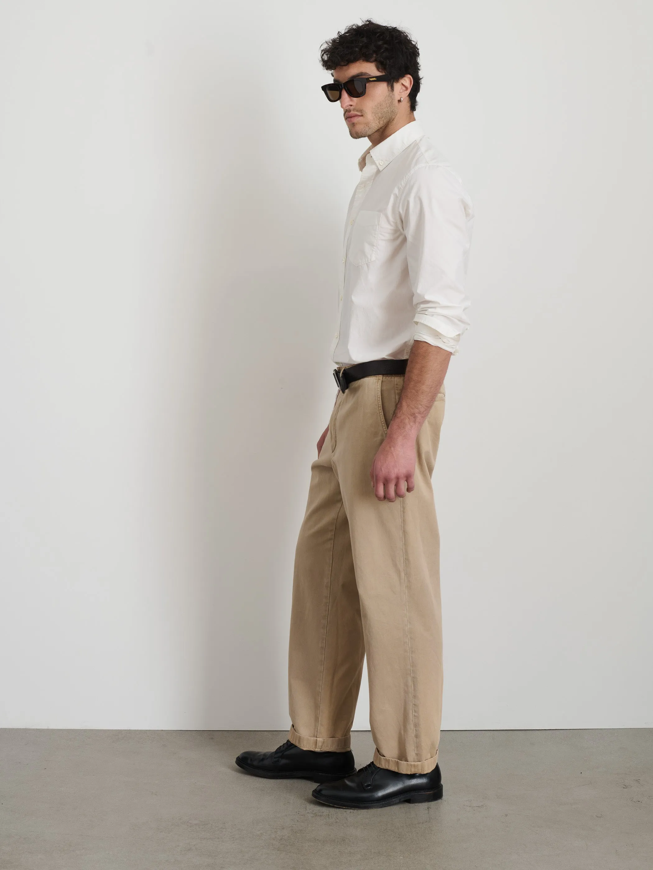 Straight Leg Pant In Vintage Wash Chino
