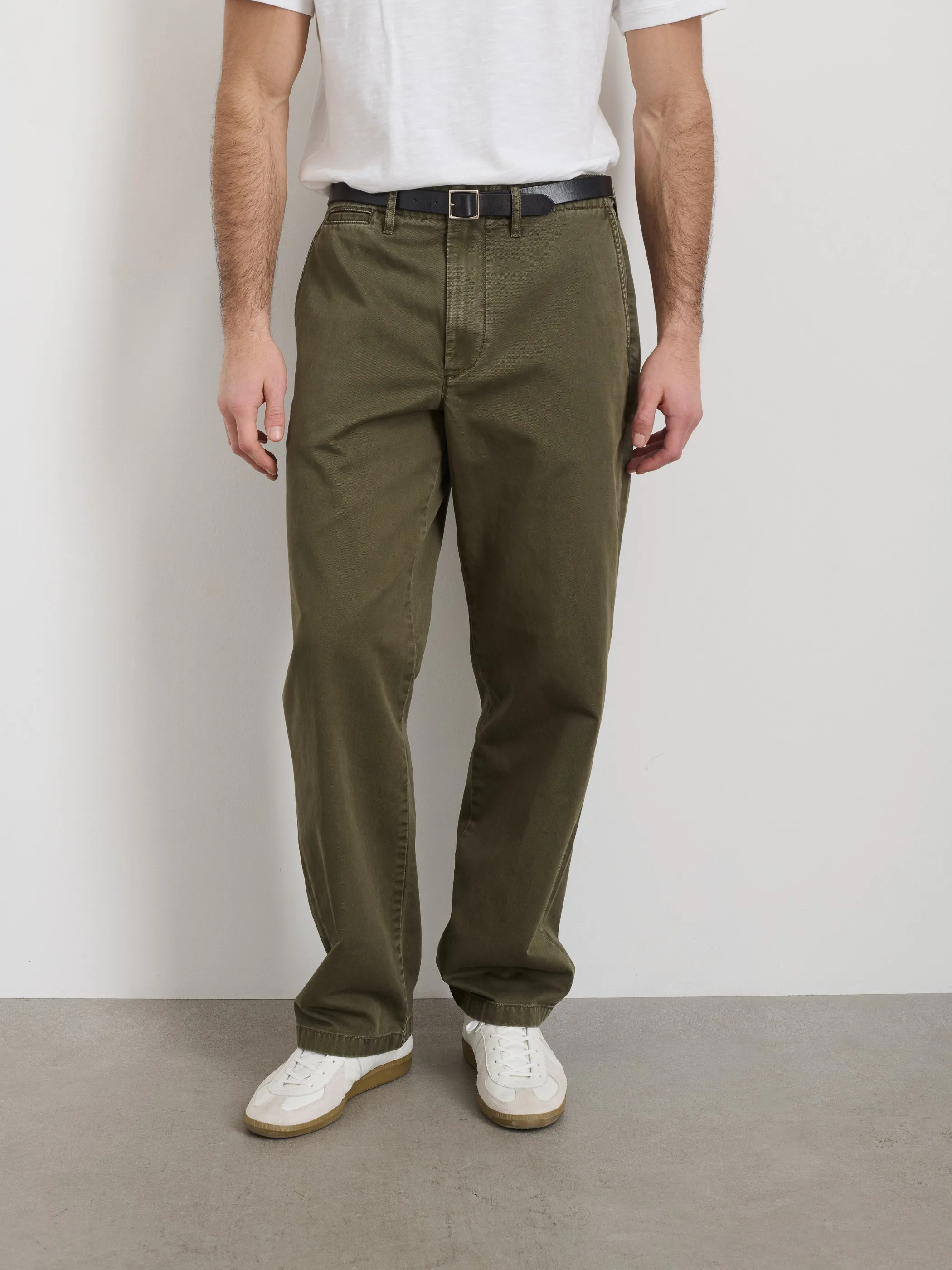 Straight Leg Pant In Vintage Wash Chino
