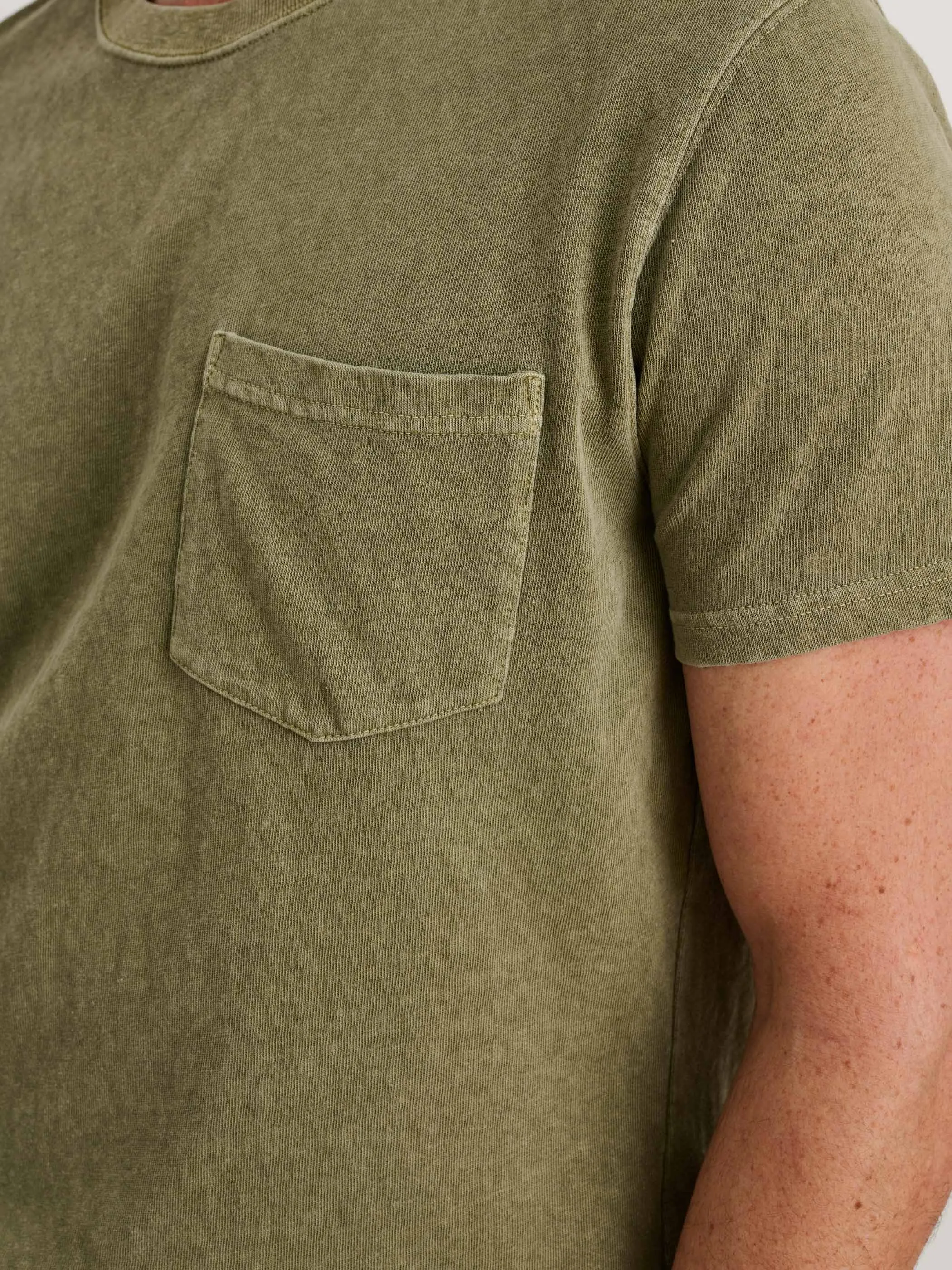 Vintage Wash Pocket Tee