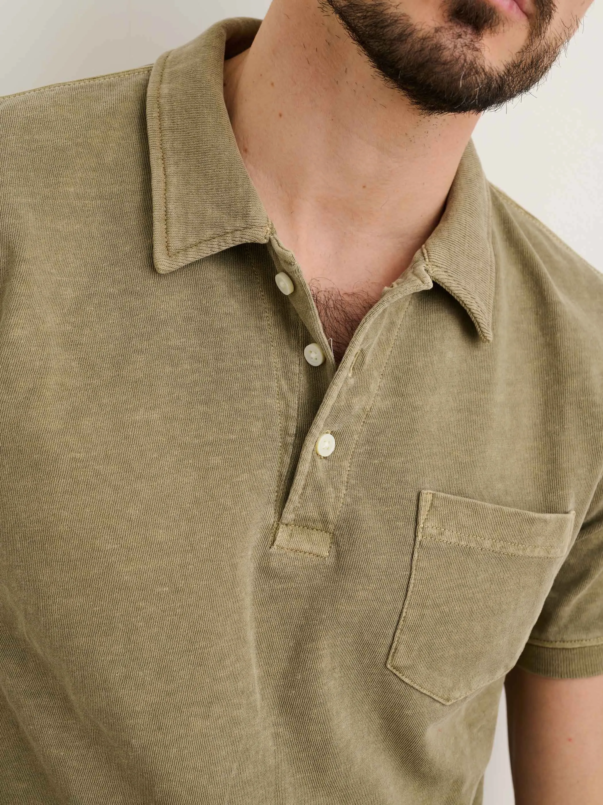 Vintage Wash Polo