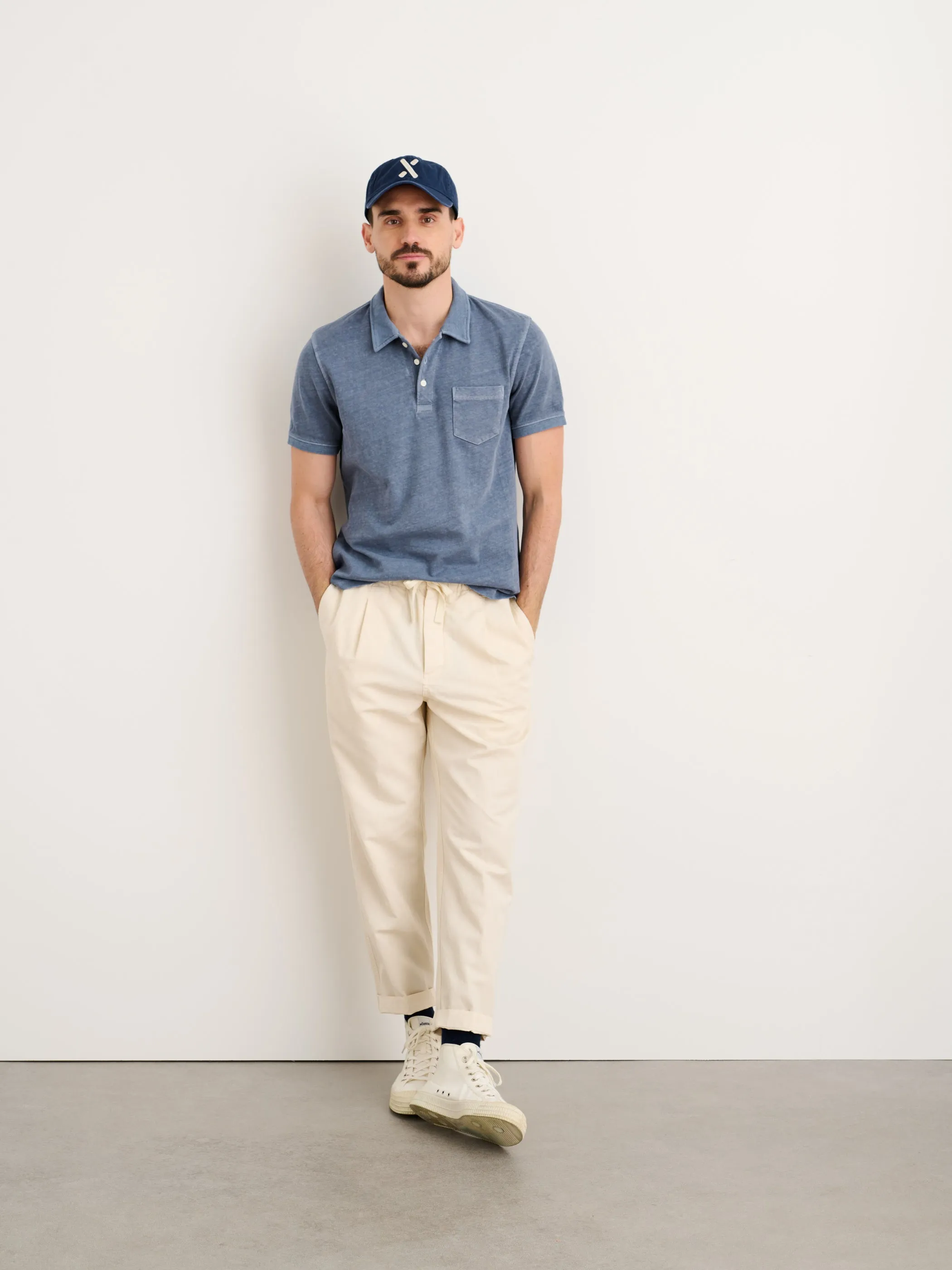 Vintage Wash Polo
