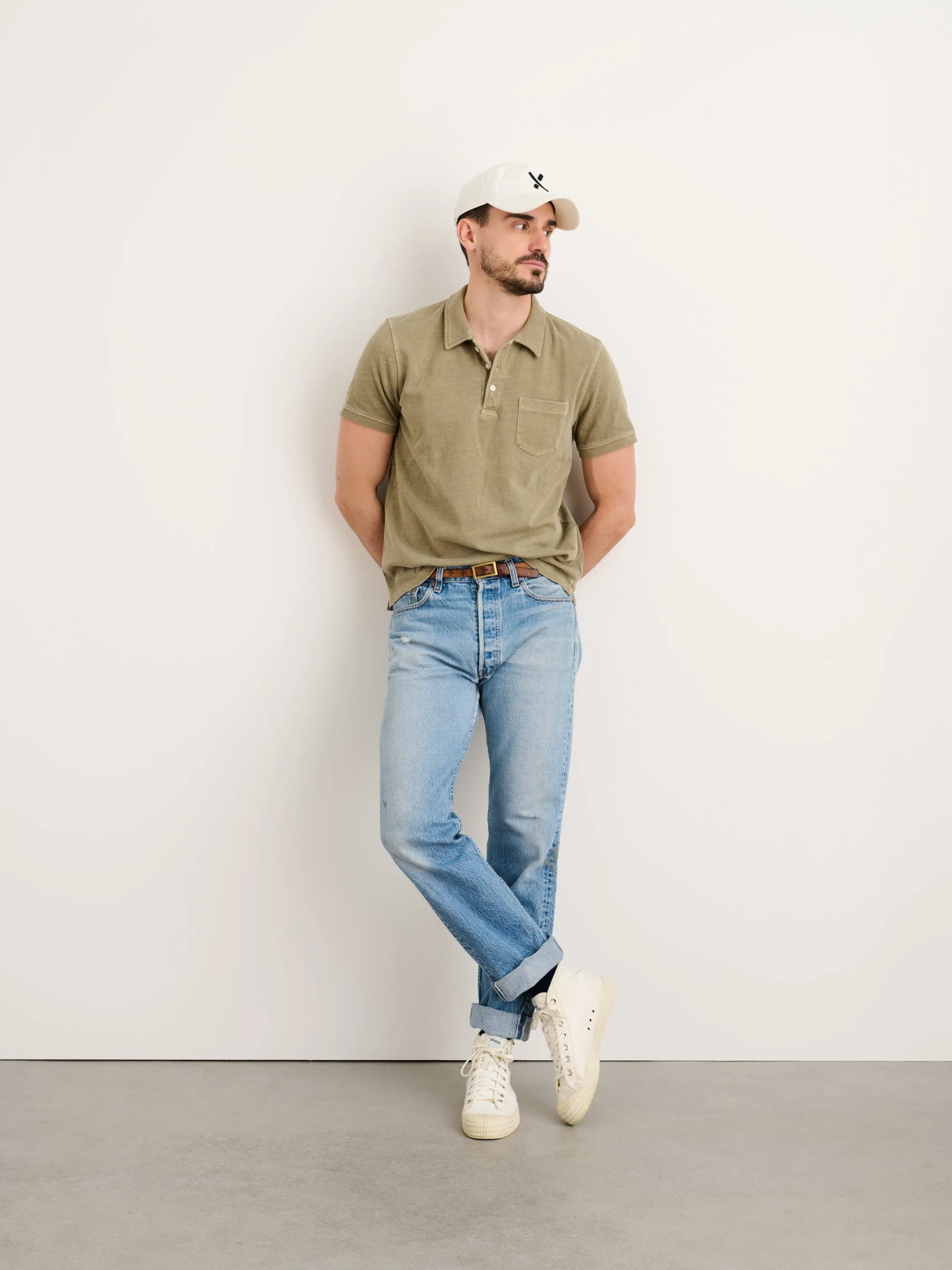 Vintage Wash Polo